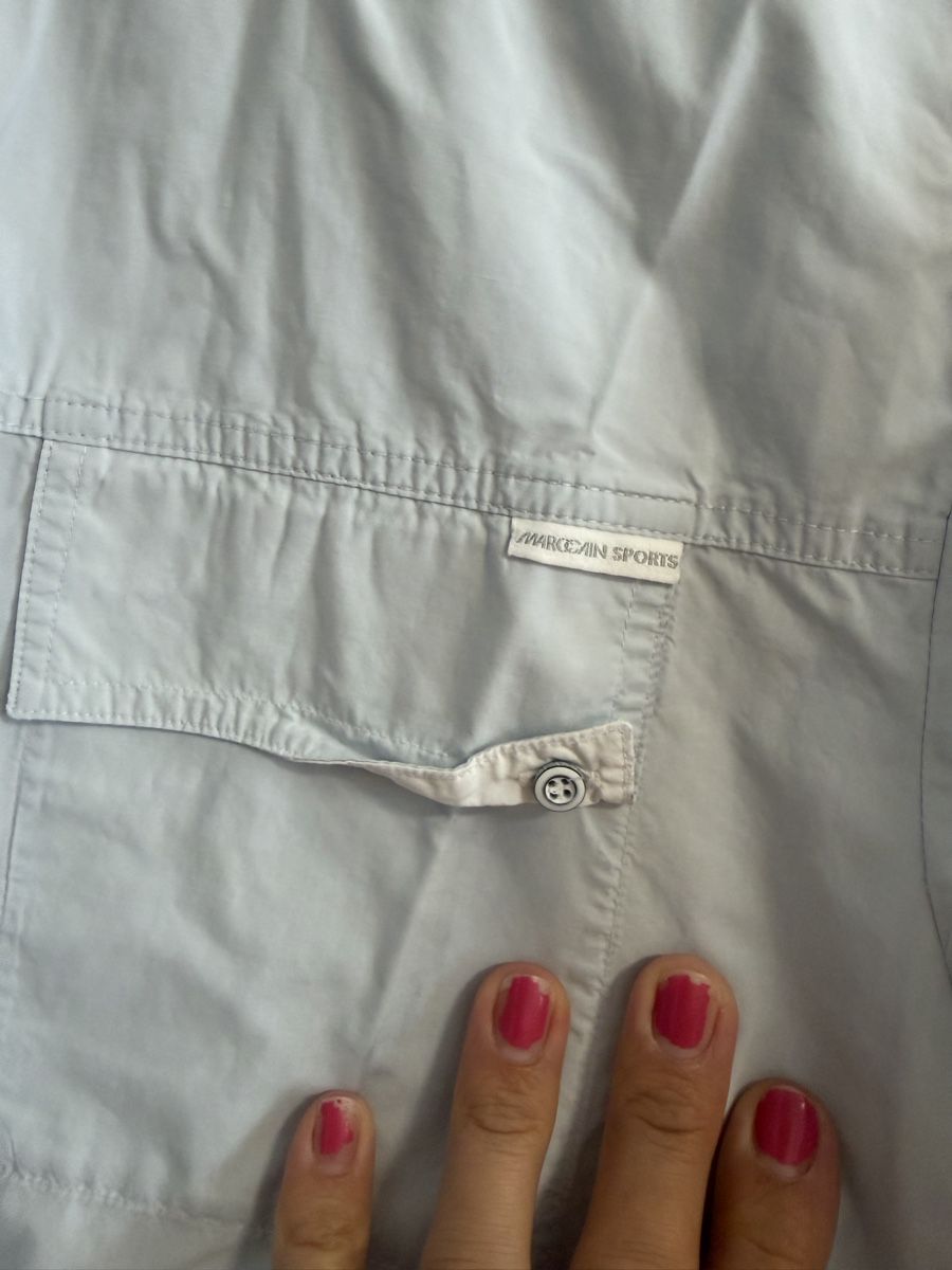 Marc Cain Chemisiers: MARCCAIN  Bluse, Hemd hellblau  – D'occasion à Schötz par csiekierka 1