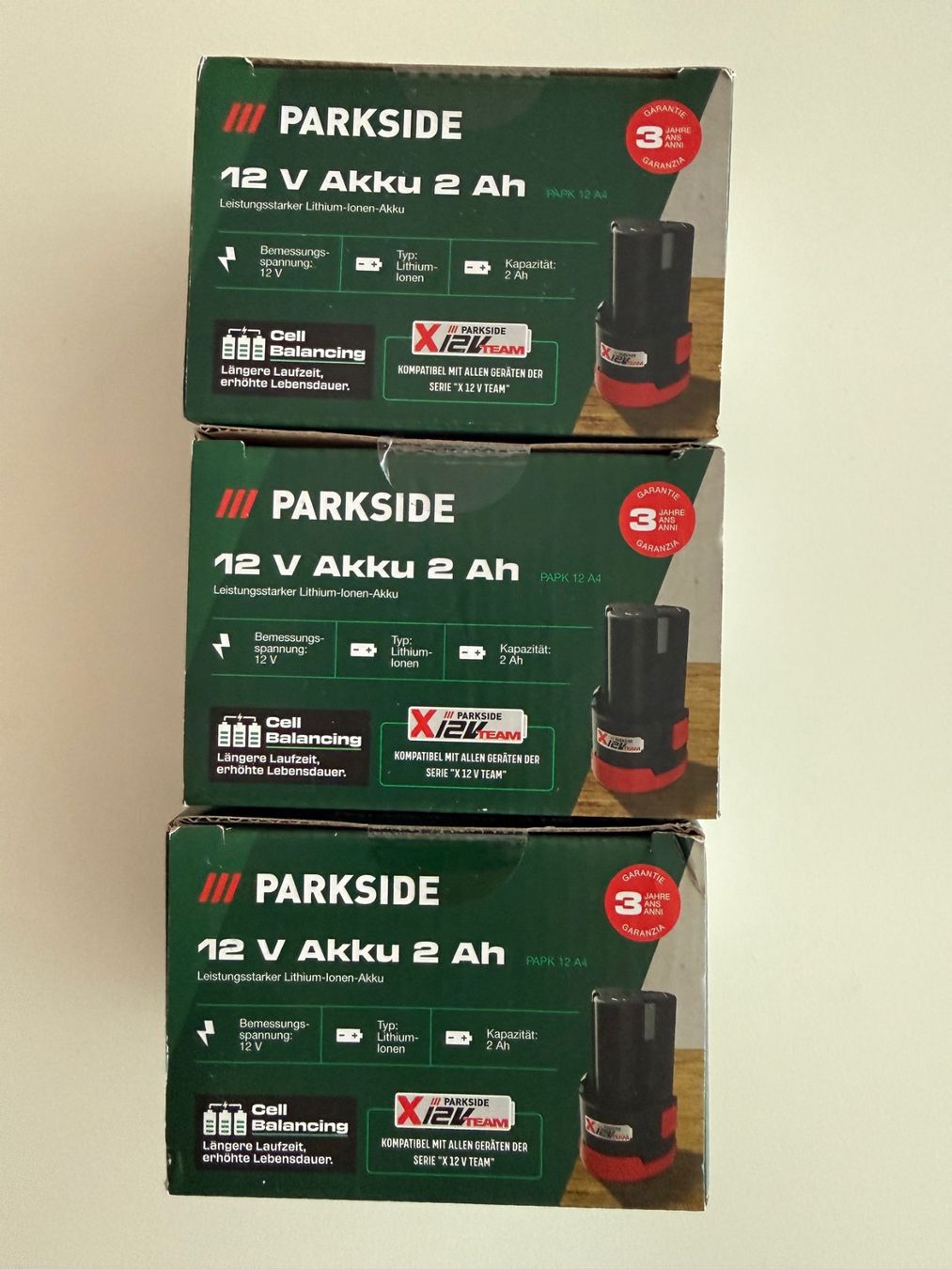 Parkside Akkus & Batterien: Parkside Akku 12V/2Ah, PAPK 12 A4 – Neu und originalverpackt aus St-Gingolph von GoldenKeys 5