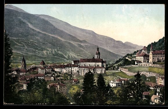 Cartoline postali: AK Chur, Ortsansicht mit Bergen – Usato da Berlin venduto da bartko-reher