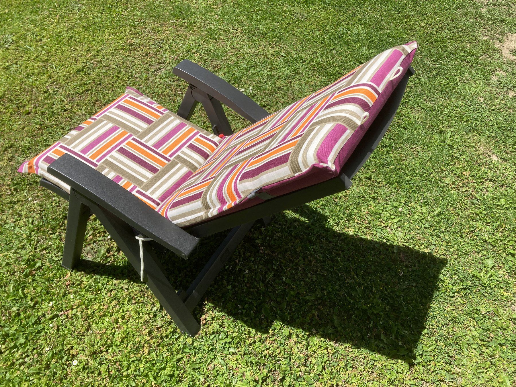 Sedie a sdraio: 5 chaises jardin et 6 coussins – Usato da Goumoens-la-Ville venduto da michel_75