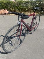 Cannondale Rennrad dunkelrot gebrauchter Zustand