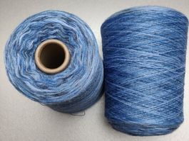 Merino 70% & Alpaka 30%, Art. Stampa Luna 490g jeans