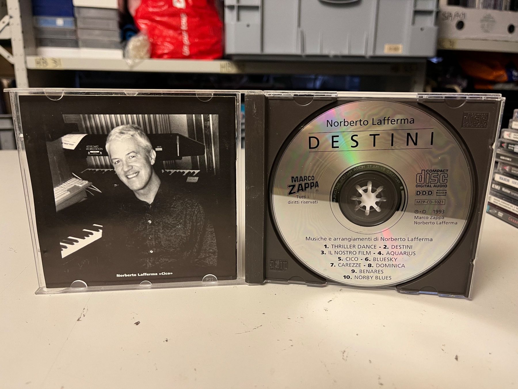 CD: Norberto Lafferma - Destini - SRA01B – Usato da Küsnacht ZH venduto da Internetradio 2