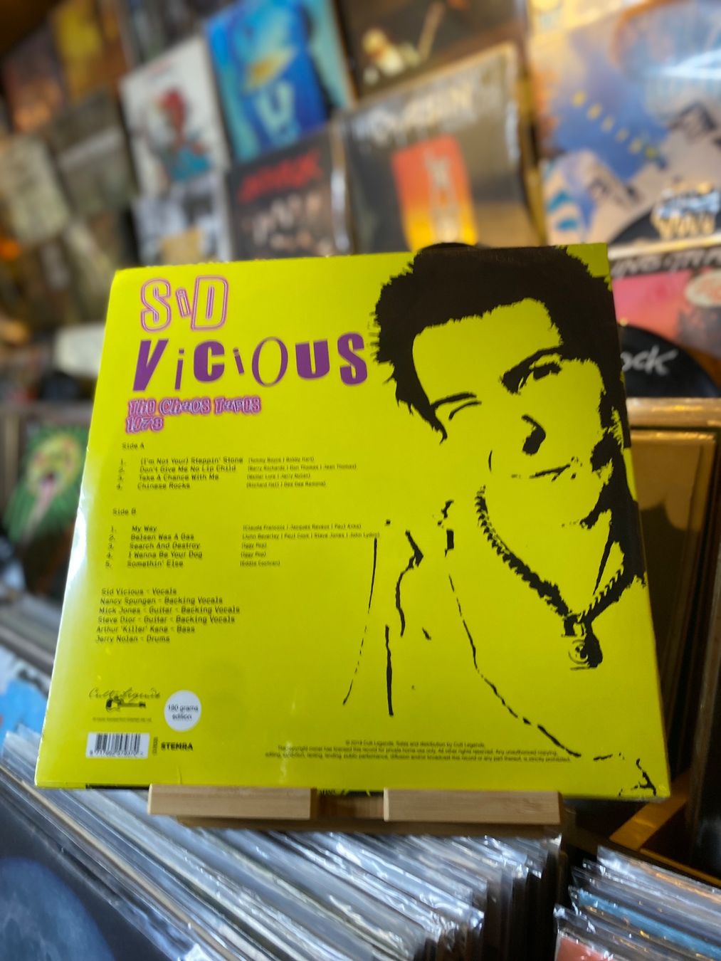 Dischi in vinile: SID VICIOUS - THE CHAOS TAPES 1978...NED 2019...SEALED – Usato da Gals venduto da Diskopat 1