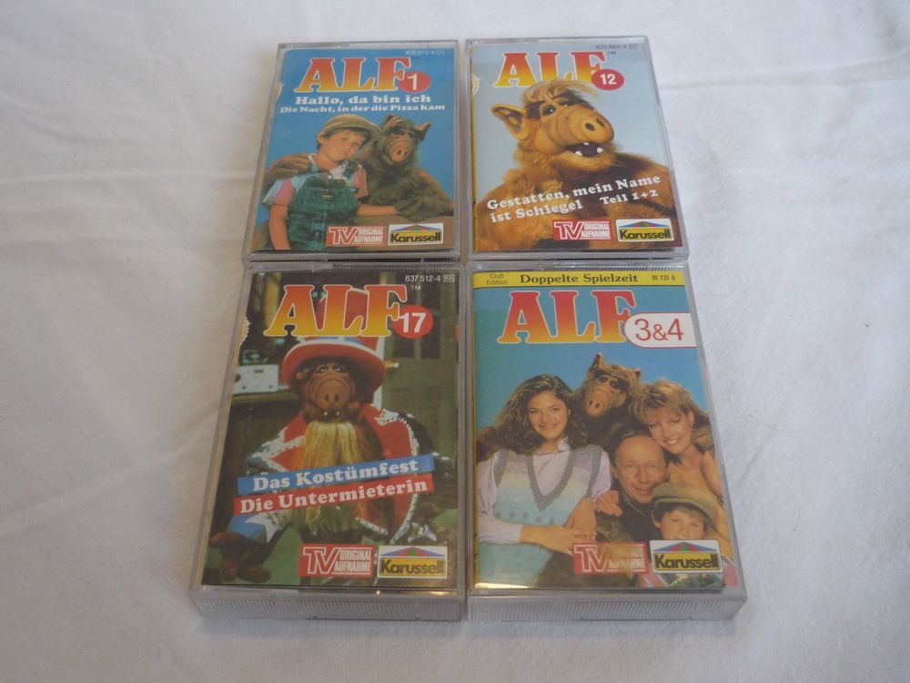 4x MC Kassetten TV serie ALF - Hörspiel Top (Gebraucht) in Beringen für ...