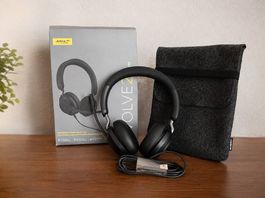 Jabra Evolve2 40 SE UC Stereo USB-A, neuwertig, OVP