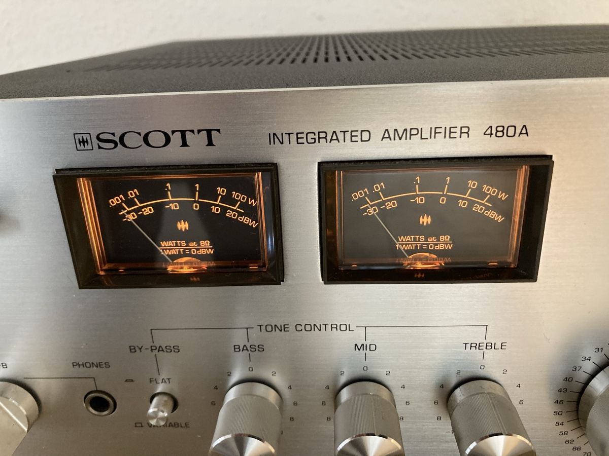 Scott Amplificatori: Scott Integrated Amplifier 480 A – Usato da Zwingen venduto da Kult2000 1