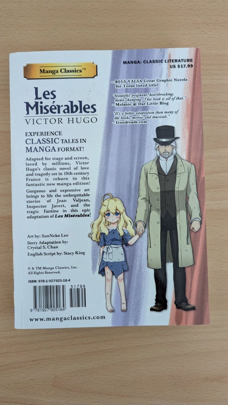 BD: Les Miserables – D'occasion à Rudolfstetten par Unaaffchen 1