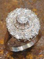 Brillant Entourage Weissgold -Traum Ring