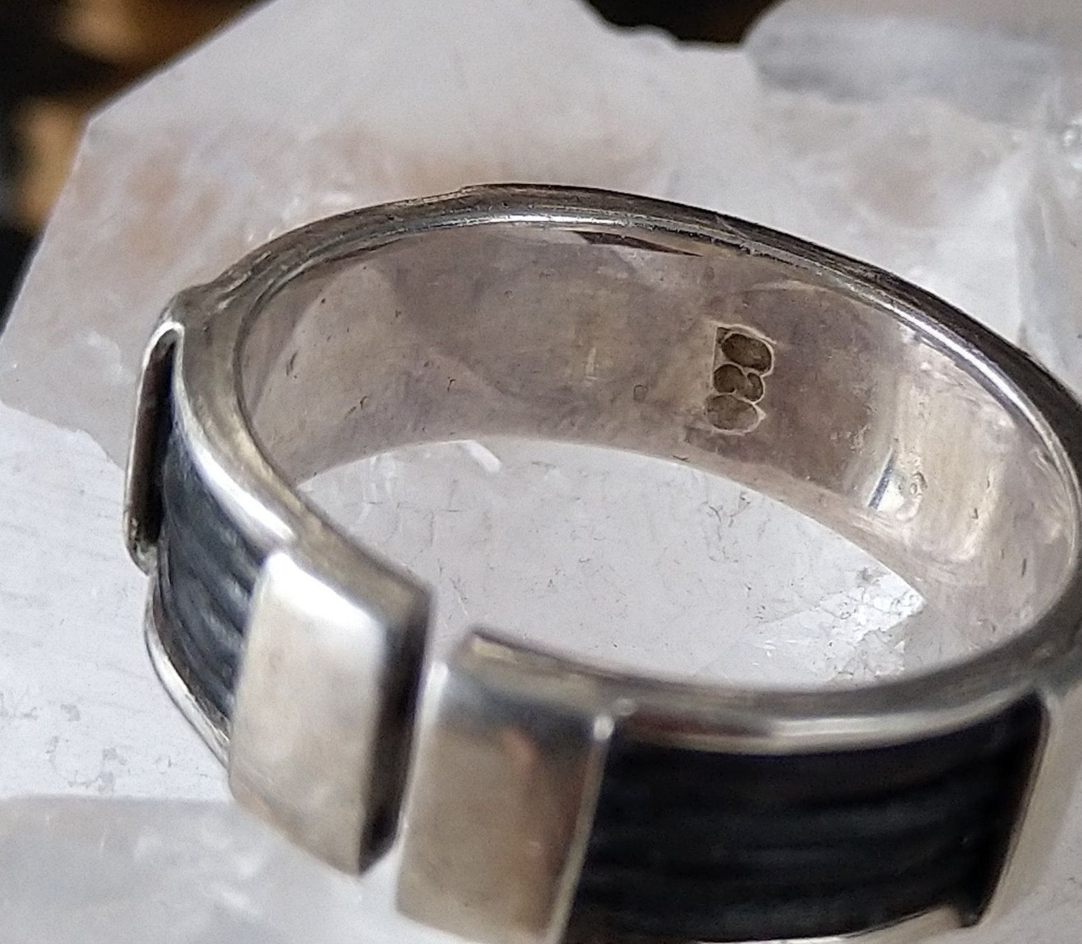 Anelli: XL RING AFRIKANISCH 925 SILBER – Usato da Romanshorn venduto da Glitzer-Paradies 5
