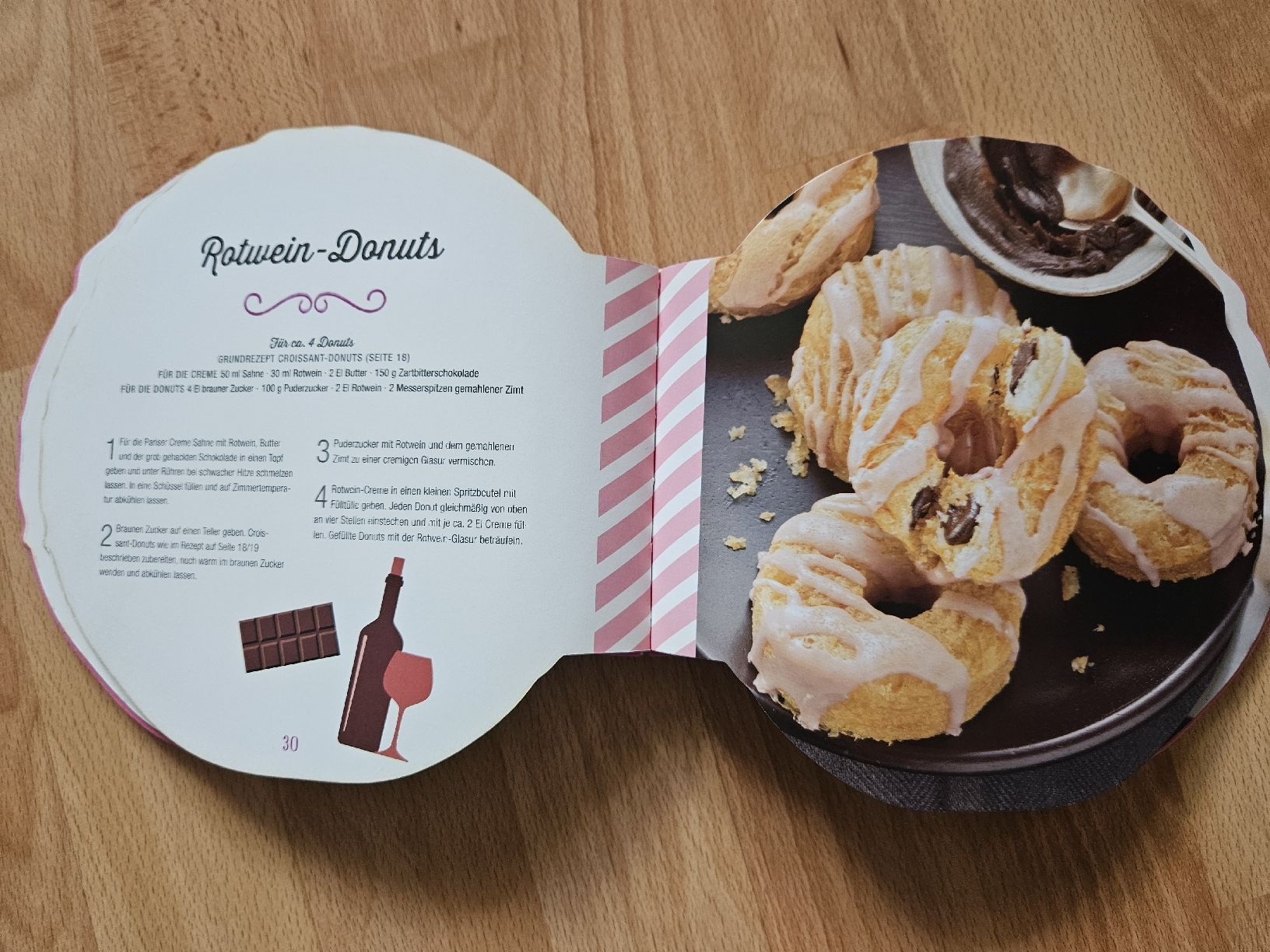 Libri: Donuts Rezeptbuch - Rund, bunt, lecker - Kochbuch – Usato da Ebikon venduto da SecondChance_byM 3
