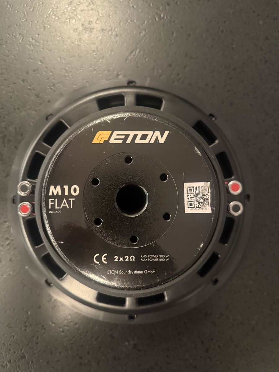 Lautsprecher: Eton M10 Flat Subwoofer – Gebraucht aus Wallisellen von mctomasito 1