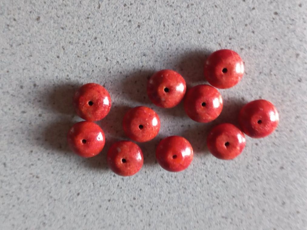 Edelsteine: 10 Stk. Korallen Steine, geschliffen – Neu und originalverpackt aus Winistorf von acreativ2 1