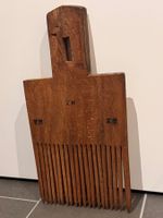 Antiker, hölzerner Wollkamm oder Hanfkamm