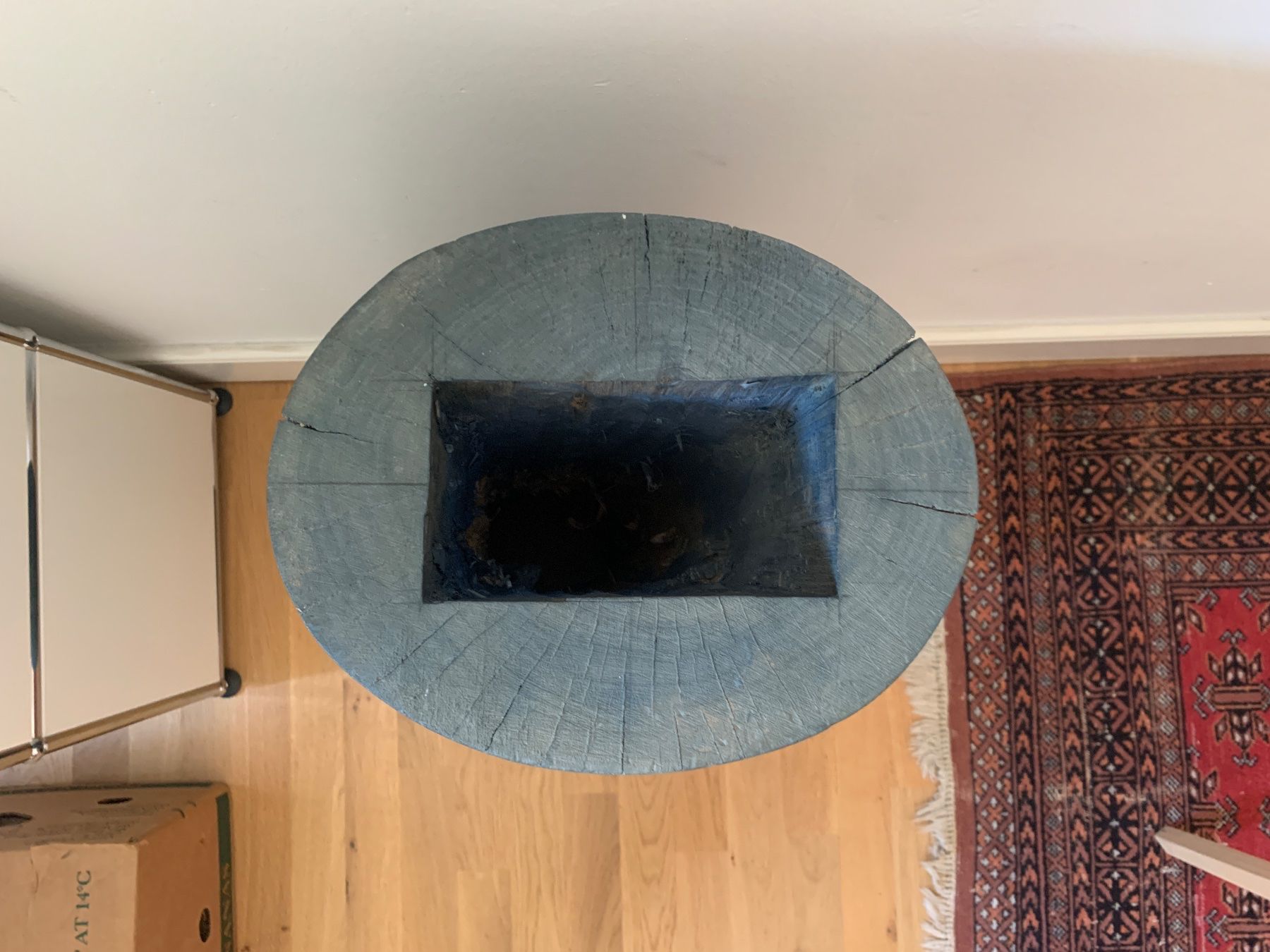 Sculptures & Statues: Minimale Holzskulptur blau – D'occasion à Zürich par mnnw 2