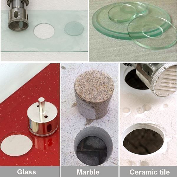 Alle Werkzeuge: Diamantbohrer 15pcs Glasbohrer Bohrkrone – Neu (gemäss Beschreibung) aus Thun von onlino 2