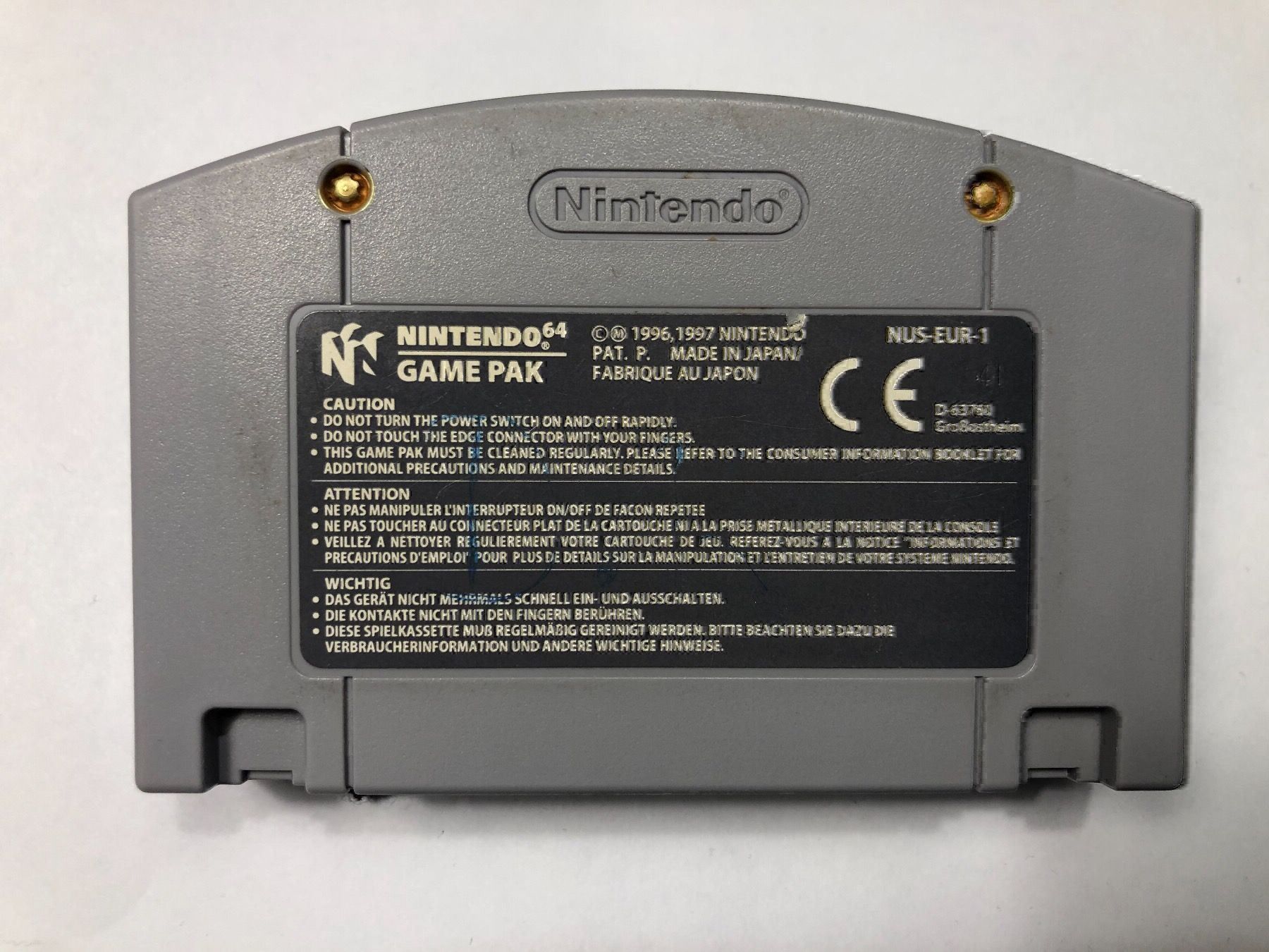 Nintendo Spiele: WWF Attitude für Nintendo N64 – Gebraucht aus Kestenholz von Naruto_01 1