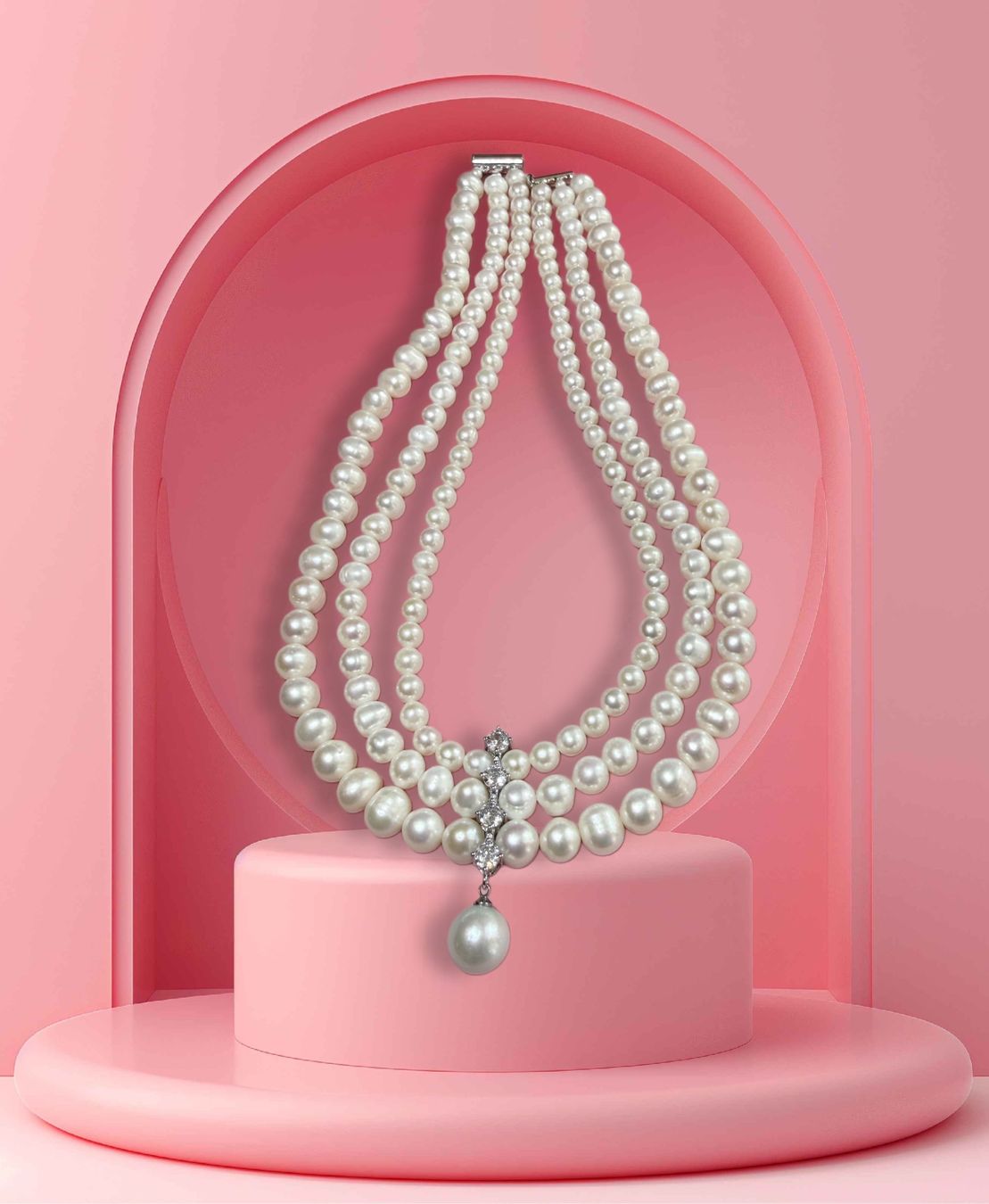 Catenine: Collier Studio Perle – Nuovo e nell'imballaggio originale da St-Maurice venduto da Sandrinette123 4