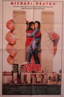 Filmplakat The Squeeze mit Michael Keaton, Top Zustand!