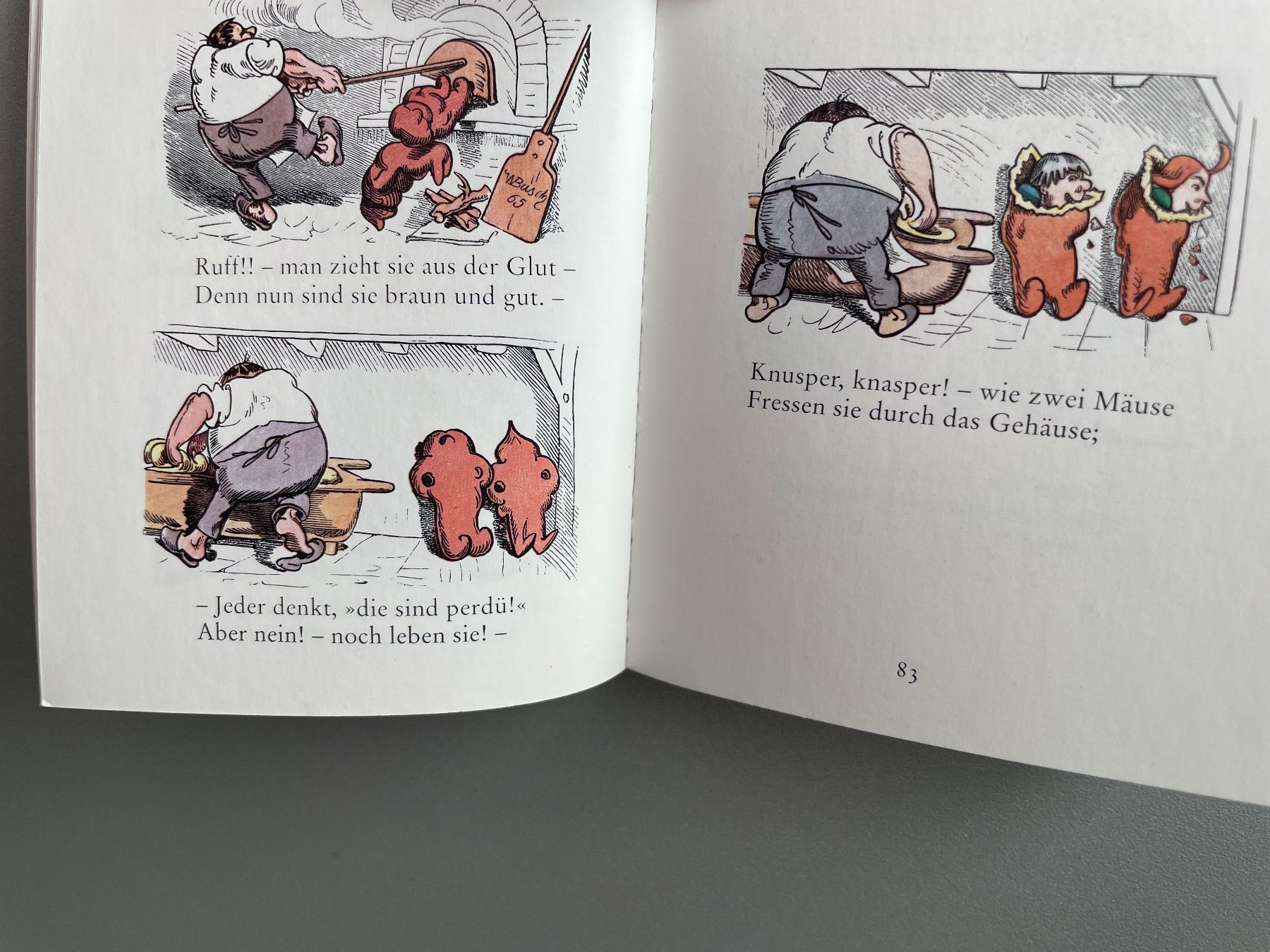 Libri: Mini Buch Max und Moritz, sieben Streiche von Wilhelm Busch – Usato da Füllinsdorf venduto da bienli 9