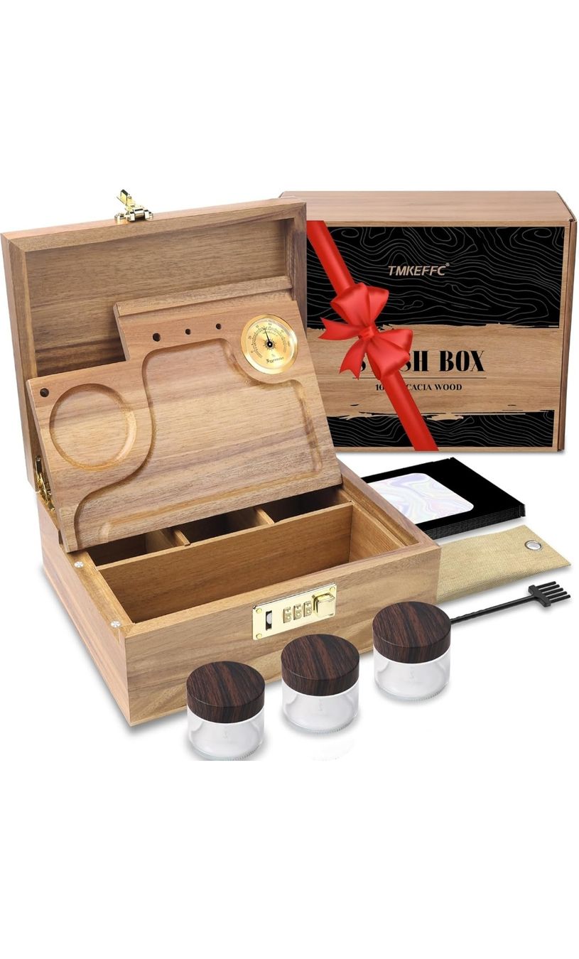 Altro in Decorazioni & Accessori: LARGE ACACIA WOOD BOX – Nuovo e nell'imballaggio originale da Ringgenberg BE venduto da tim_jwr2