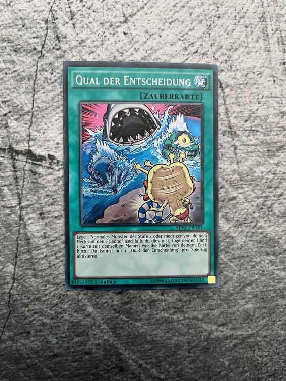 Qual der Entscheidung (MP16-DE151), Secret Rare 1