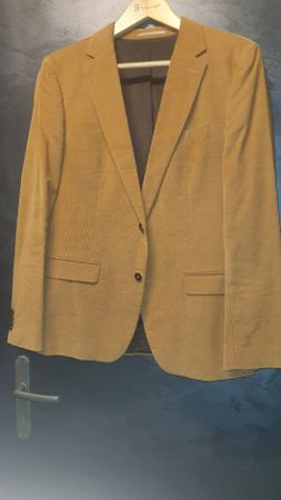 Hugo Boss Cord Anzug, Goldbraun, Gr. 50, Top Zustand!