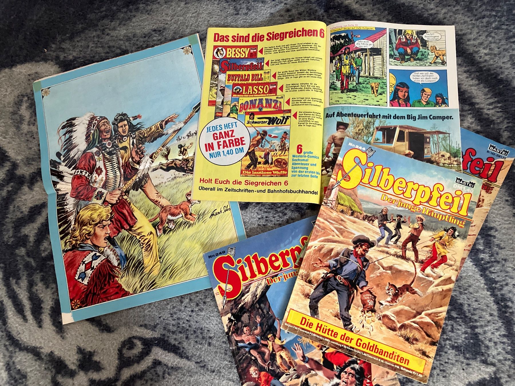 BD: Silberpfeil Comics von Bastei. 5 Stück – D'occasion à auenstein par spyrou 2