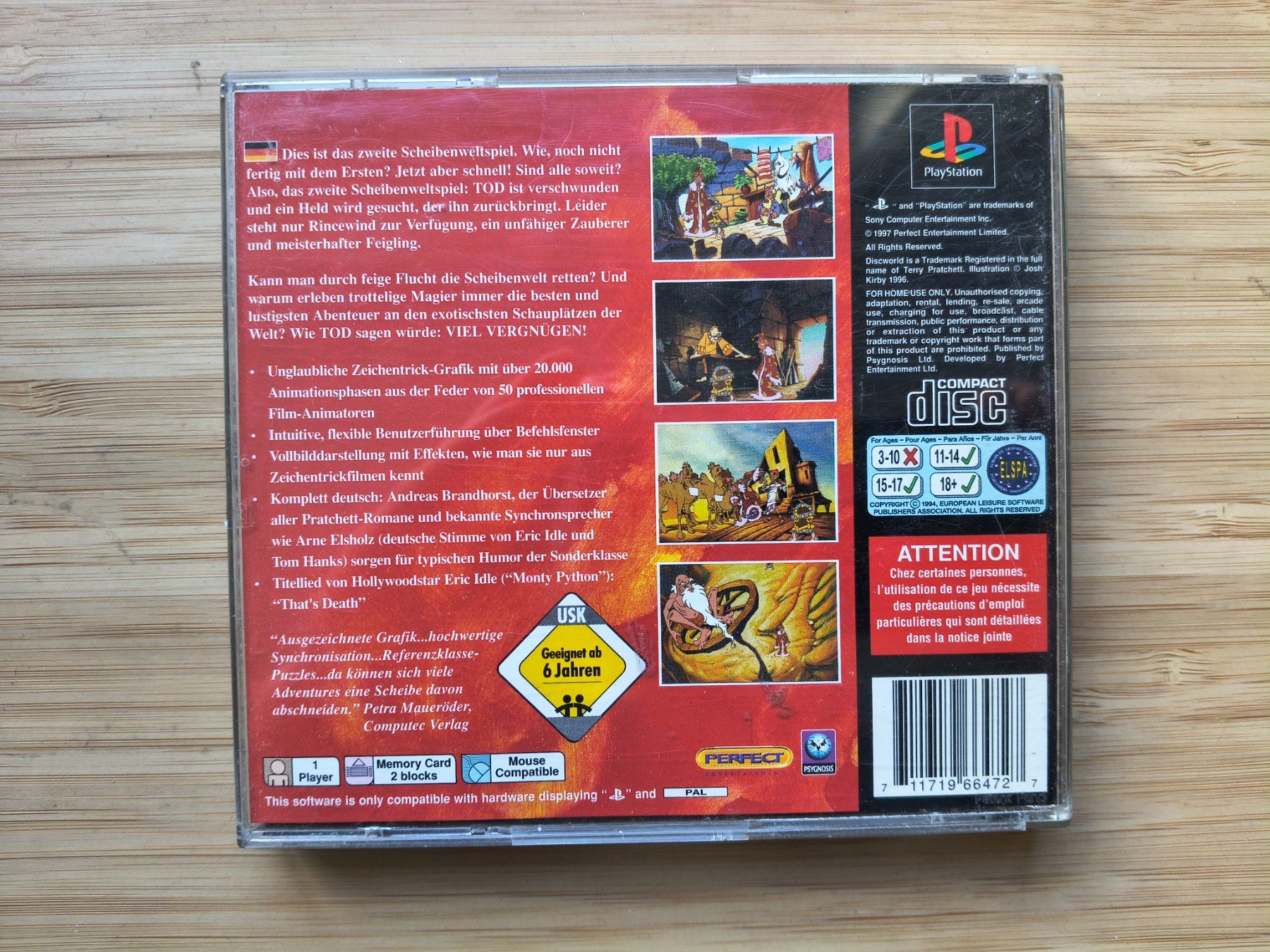 Giochi: Discworld 2: Vermutlich vermisst ...!? (PS 1) – Usato da Riedholz venduto da ste_96cd 1