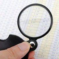 Lese Taschen Lupe Vergrößerungsglas Juwelier Linse