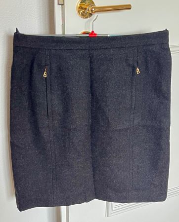 Bogner Rock, Jupe, Skirt, Dunkelgrau, Gr. 40, Top Zustand