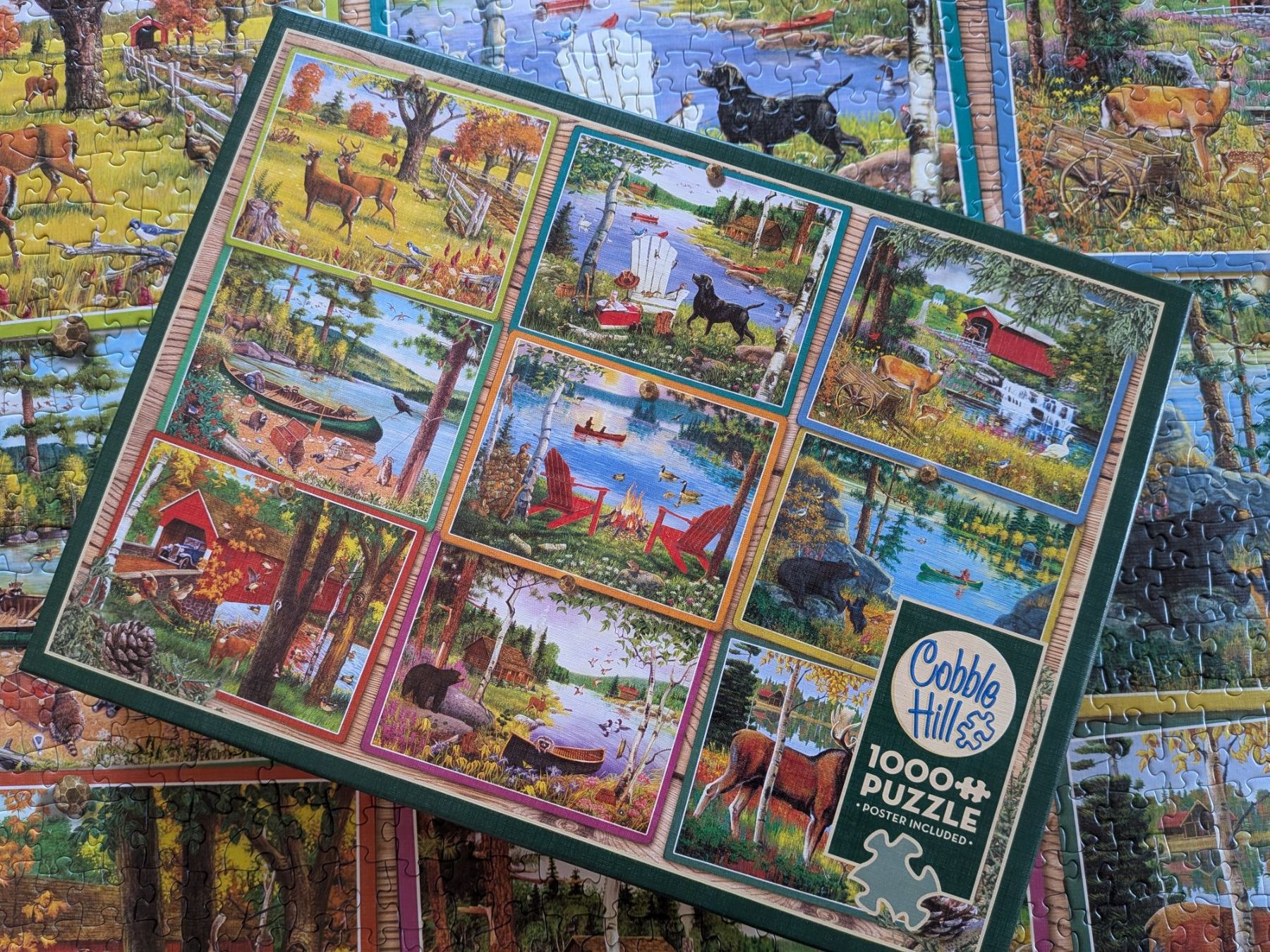 Puzzles: Puzzle Postcards cobble Hill – D'occasion à Wigoltingen par Tuuf
