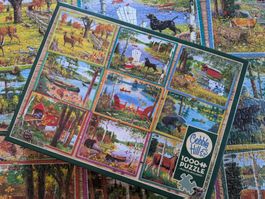 Puzzle Postcards cobble Hill