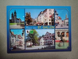 Ak Stadt St.Gallen mehrbildrig