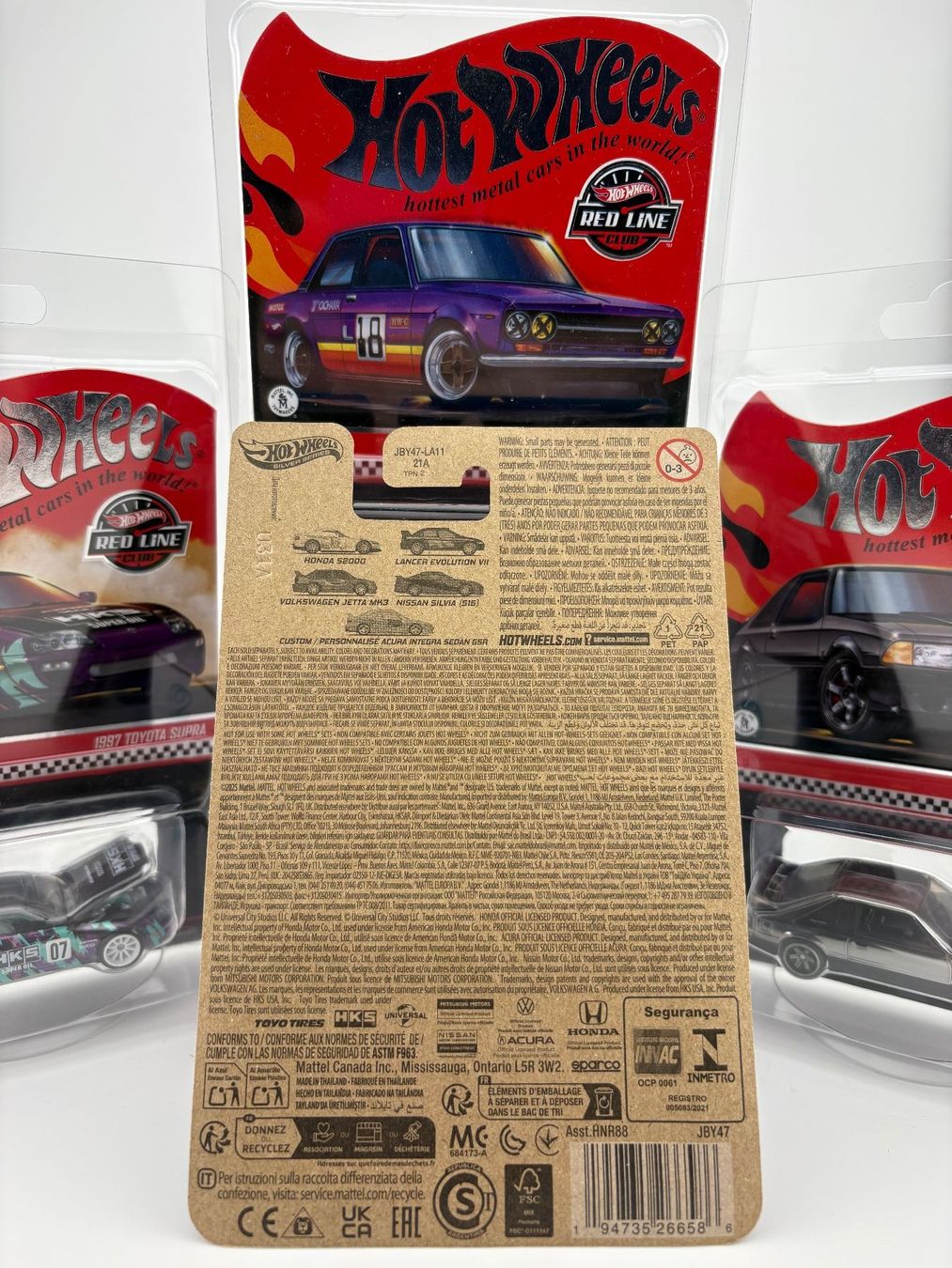 Hot Wheels Modellini d'auto: Hot Wheels Lancer Evolution VII Fast&Furious Graphic Remix – Nuovo e nell'imballaggio originale da Flawil venduto da HeisseReifen 5
