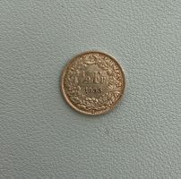 1955 _ 1/2 Franken Silber_Münze