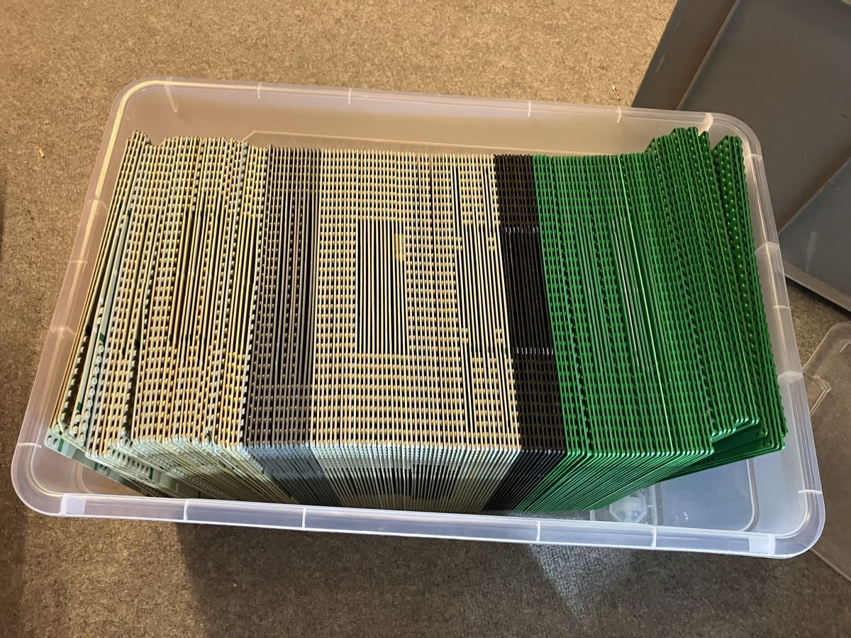 Lego Kit di costruzioni: Ca 1100 Lego Strassenplatten und 3D – Usato da Luzern venduto da windundsichtschutz 5