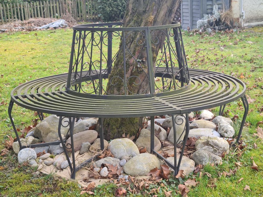Runde Eisen Garten Sitzbank Kaufen auf Ricardo