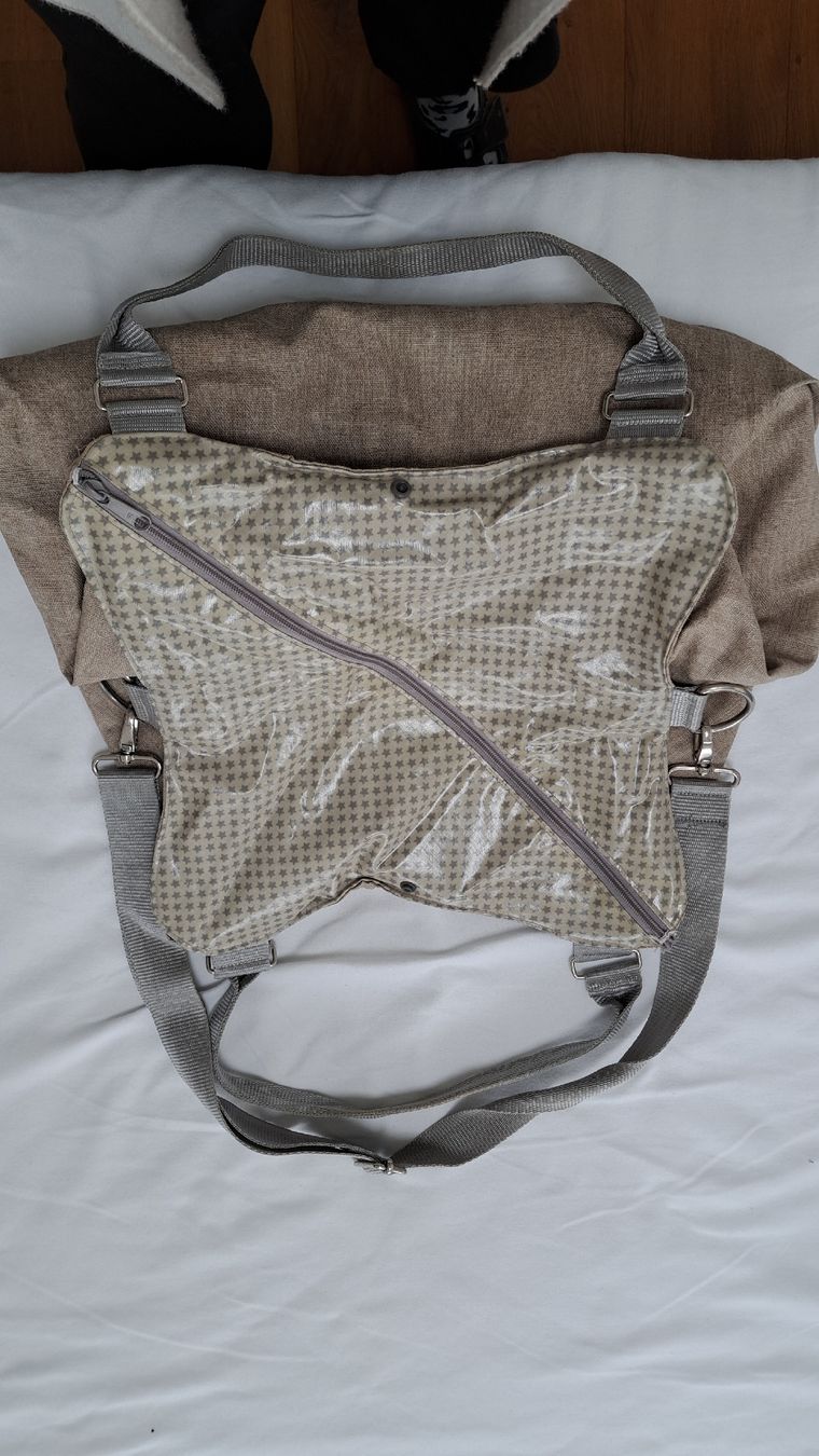 Taschen: Wickeltasche mit Sternen – Gebraucht aus Willisau von Csfa 1