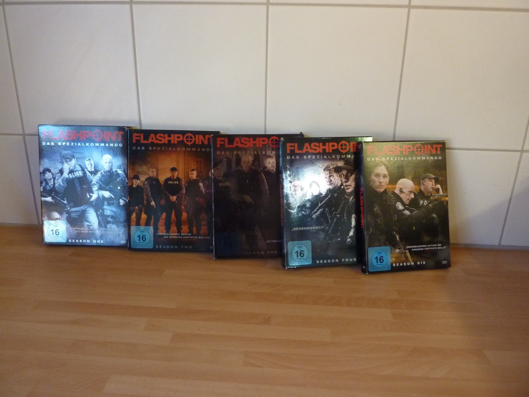 Alle DVDs: Flashpoint Staffel 1-5 – Gebraucht aus Niederscherli von Zahnd1