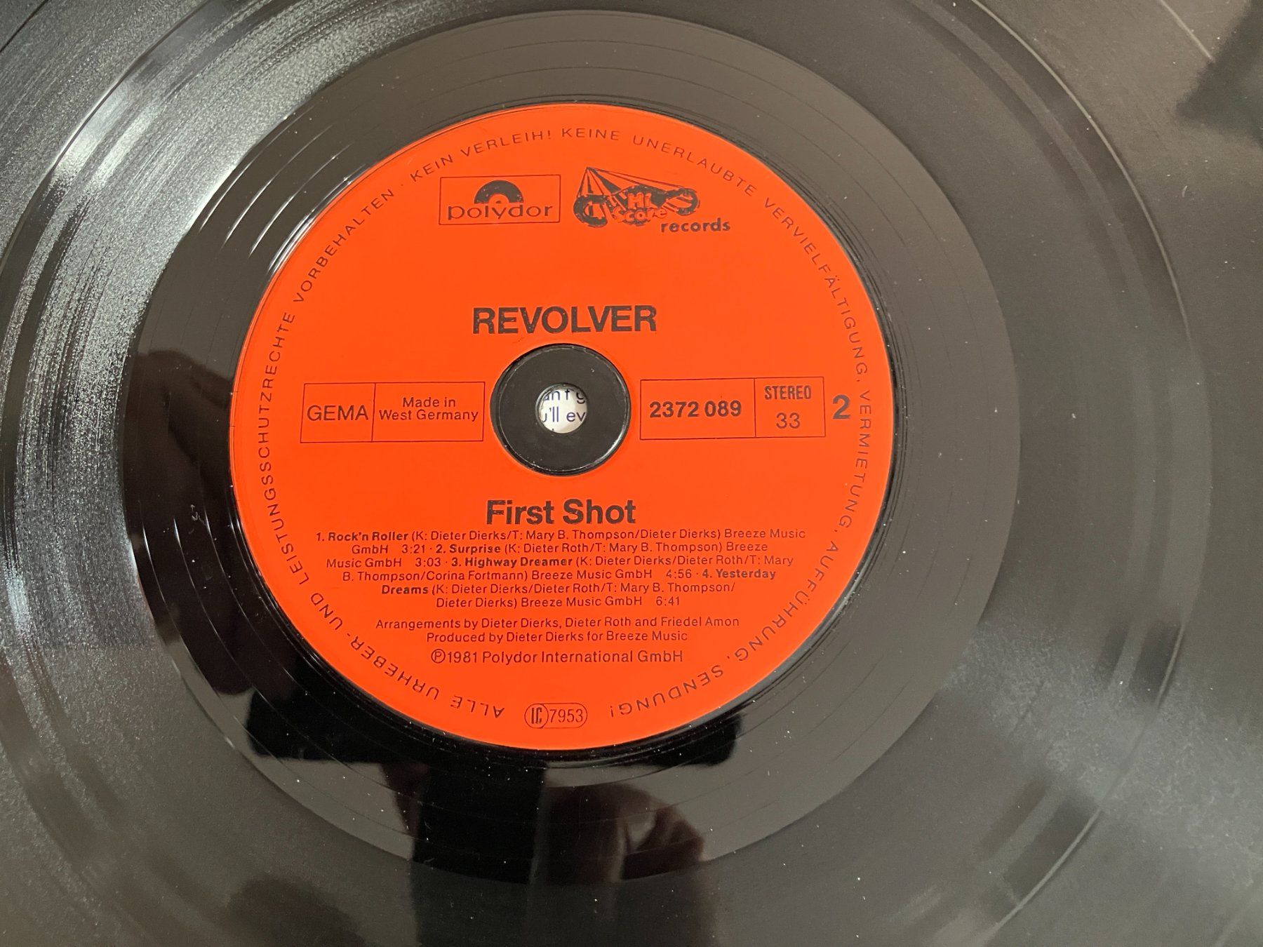 Dischi in vinile: Revolver – Usato da Aarwangen venduto da Jukebox3 9