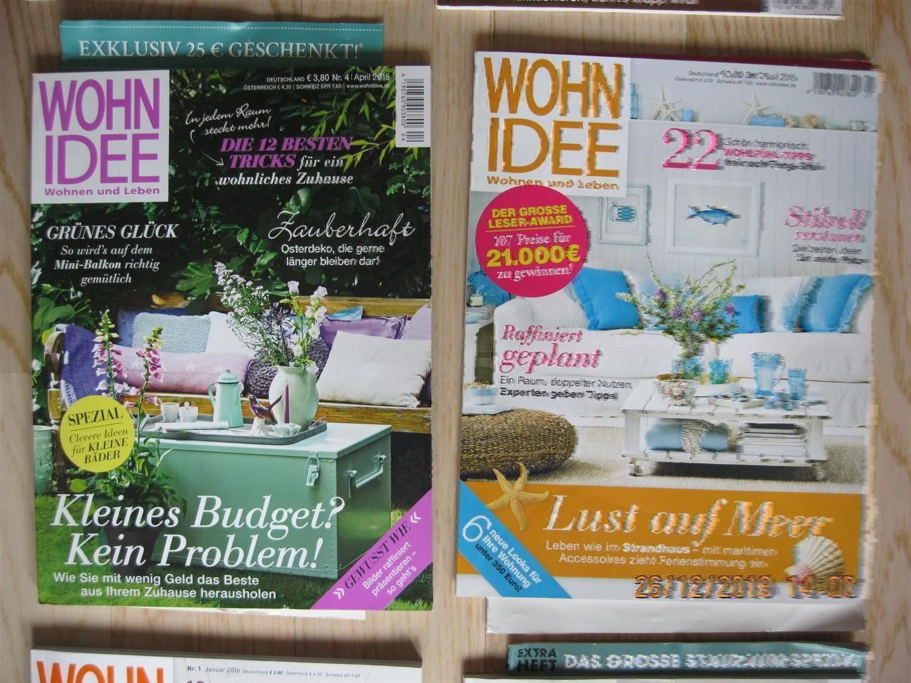 Riviste & Magazine: Wohnidee 6 Hefte 2014 bis 2018 – Nuovo (secondo la descrizione) da Affoltern am Albis venduto da Sabinezc 2