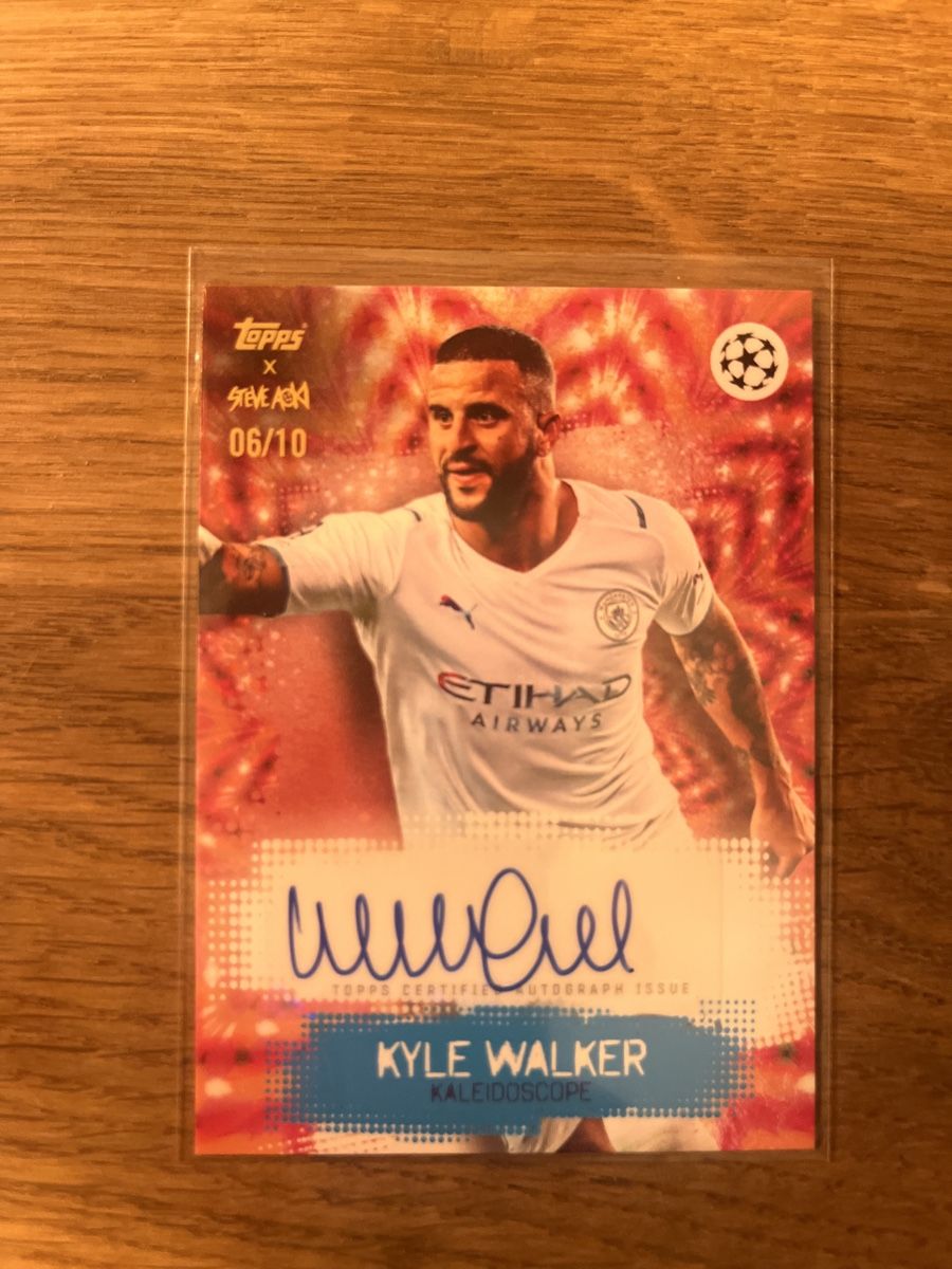 Topps Cartes à collectionner: Kyle Walker Topps Autograph - 06/10 Steve Aoki – Neuf (Voir description) à Wilen b. Wollerau par Cashley57