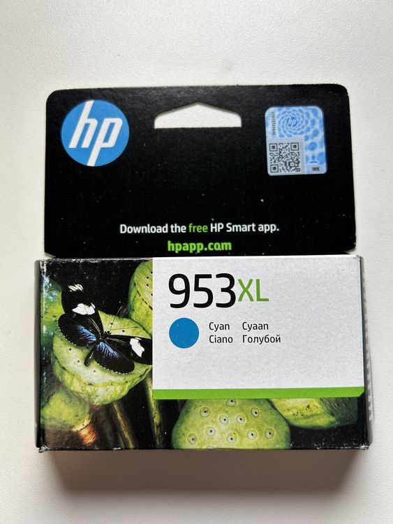 HP 953 XL Cyan printer cartridges (Neu und originalverpackt) in ...