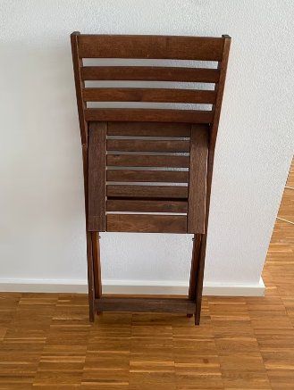 Ikea Sedie: 4x IKEA ÄPPLARÖ Klappstühle aus Holz – Usato da Affoltern am Albis venduto da Stefanie_89 2