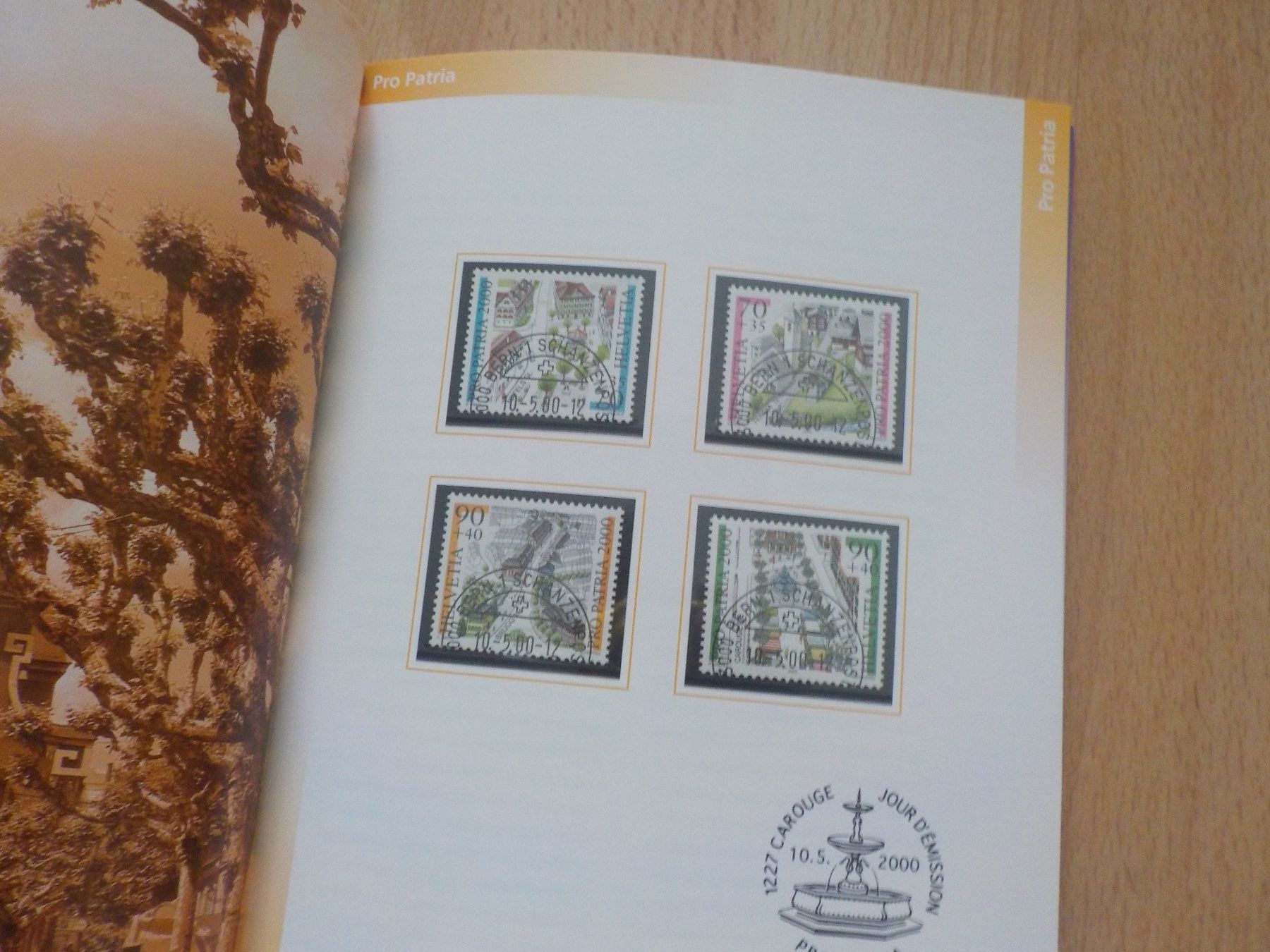Tous les timbres: Schweizer Briefmarken Album 2000 – D'occasion à Neuenegg par superbear123 5