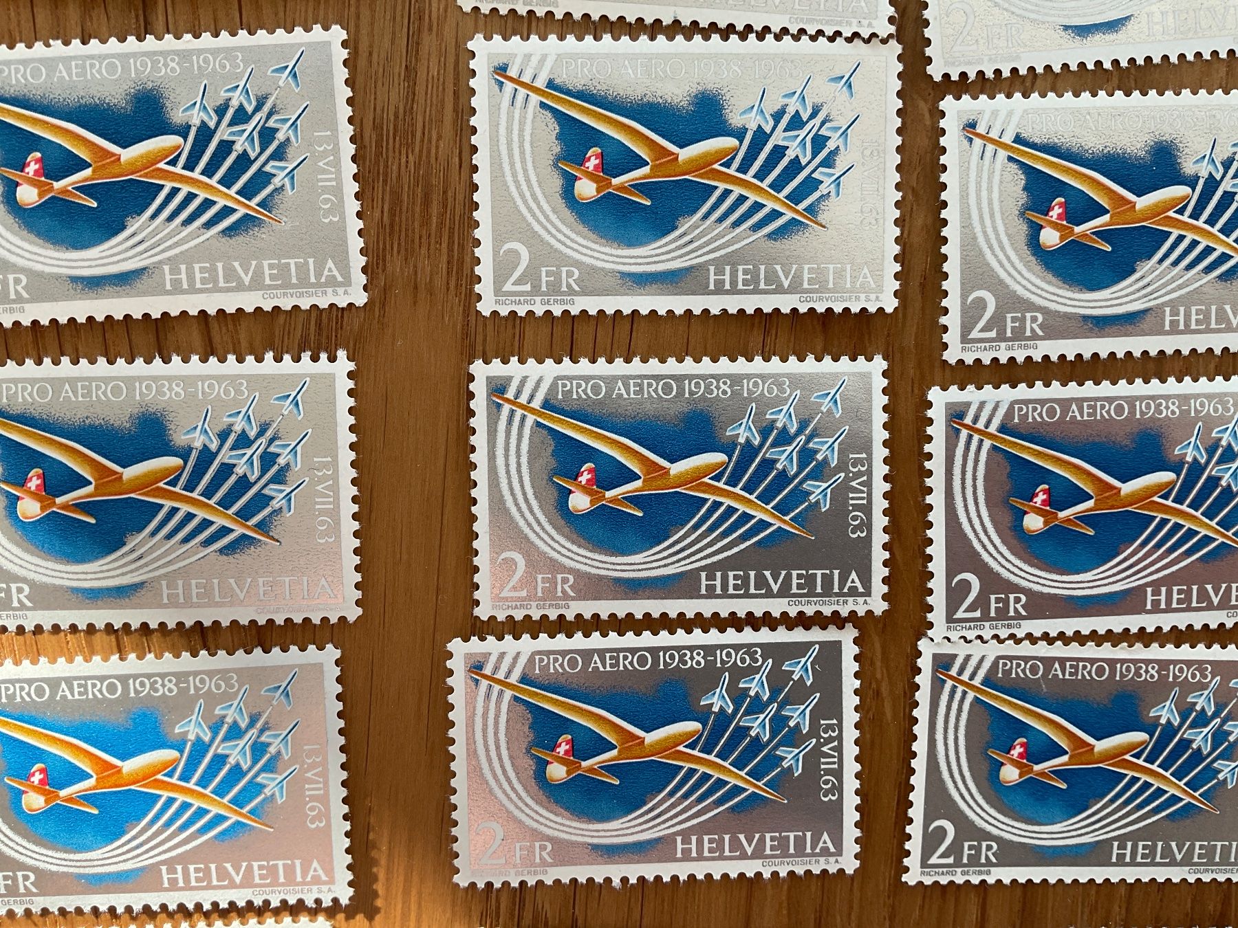 Tutti i francobolli: 72Fr Flugpost Frankaturware ungestempelt postfrisch Sammlung – Nuovo (secondo la descrizione) da Wil SG venduto da Chefsugus 3