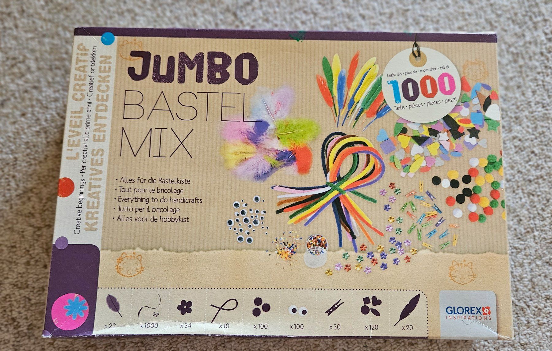 Bastelsets: Jumbo Bastel Mix – Gebraucht aus Kloten von Kloten1