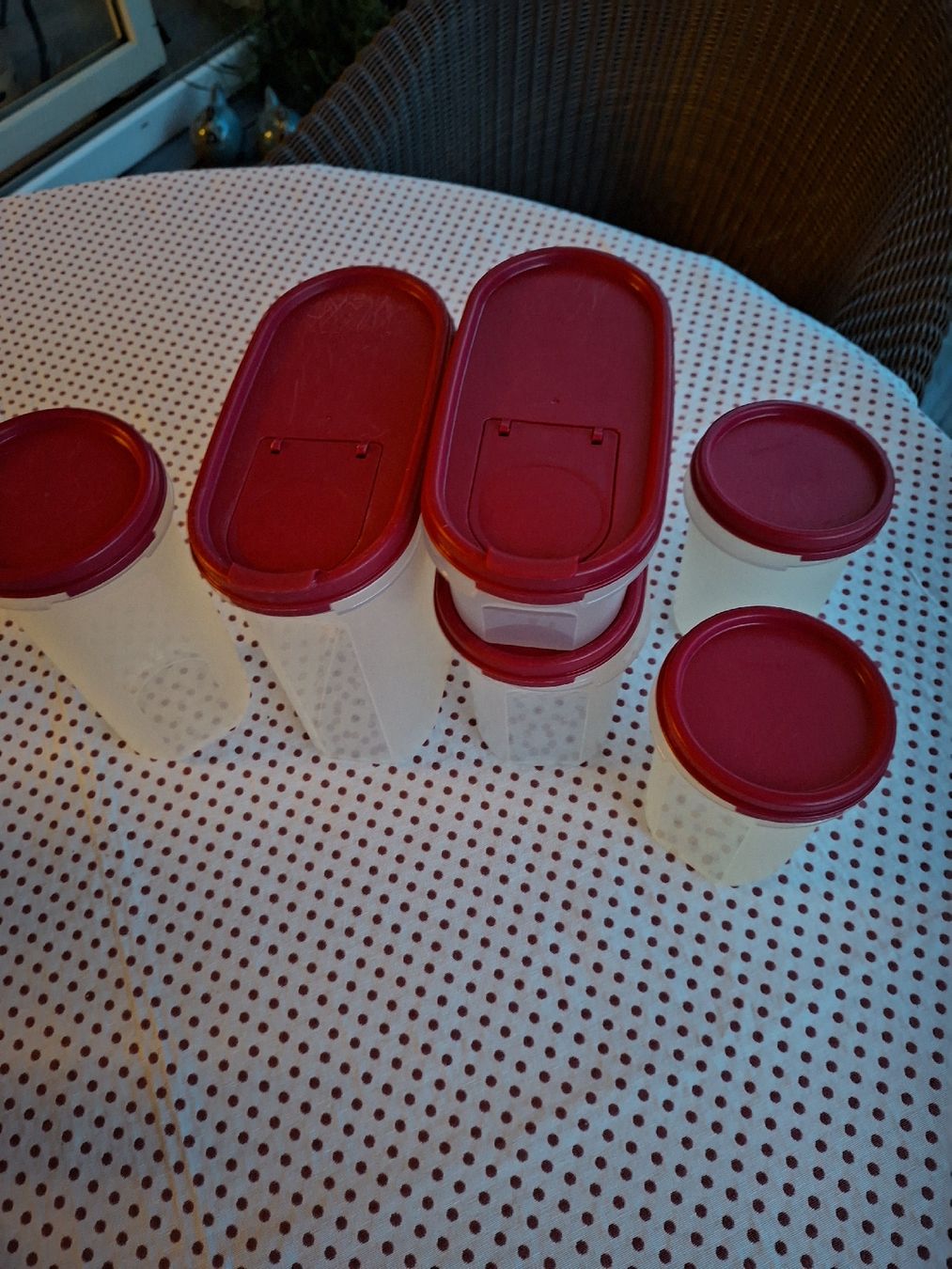 Tupperware Contenitori & Simili: Tupperware Behälter Vorratsdosen 6 Stück  – Usato da Kappel SO venduto da Alaska1313 1