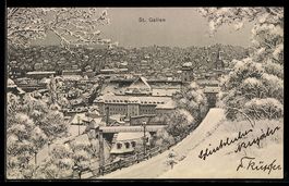 AK St. Gallen, Gesamtansicht im Winter
